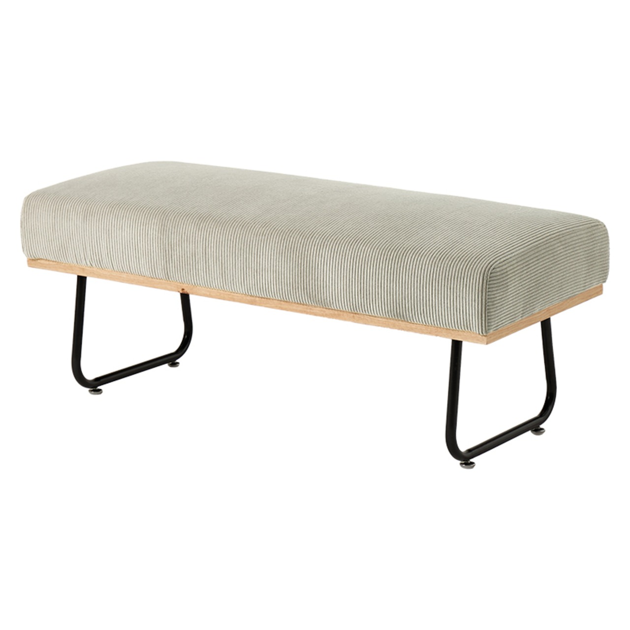 ベンチタイプ コーデュロイ ソファ