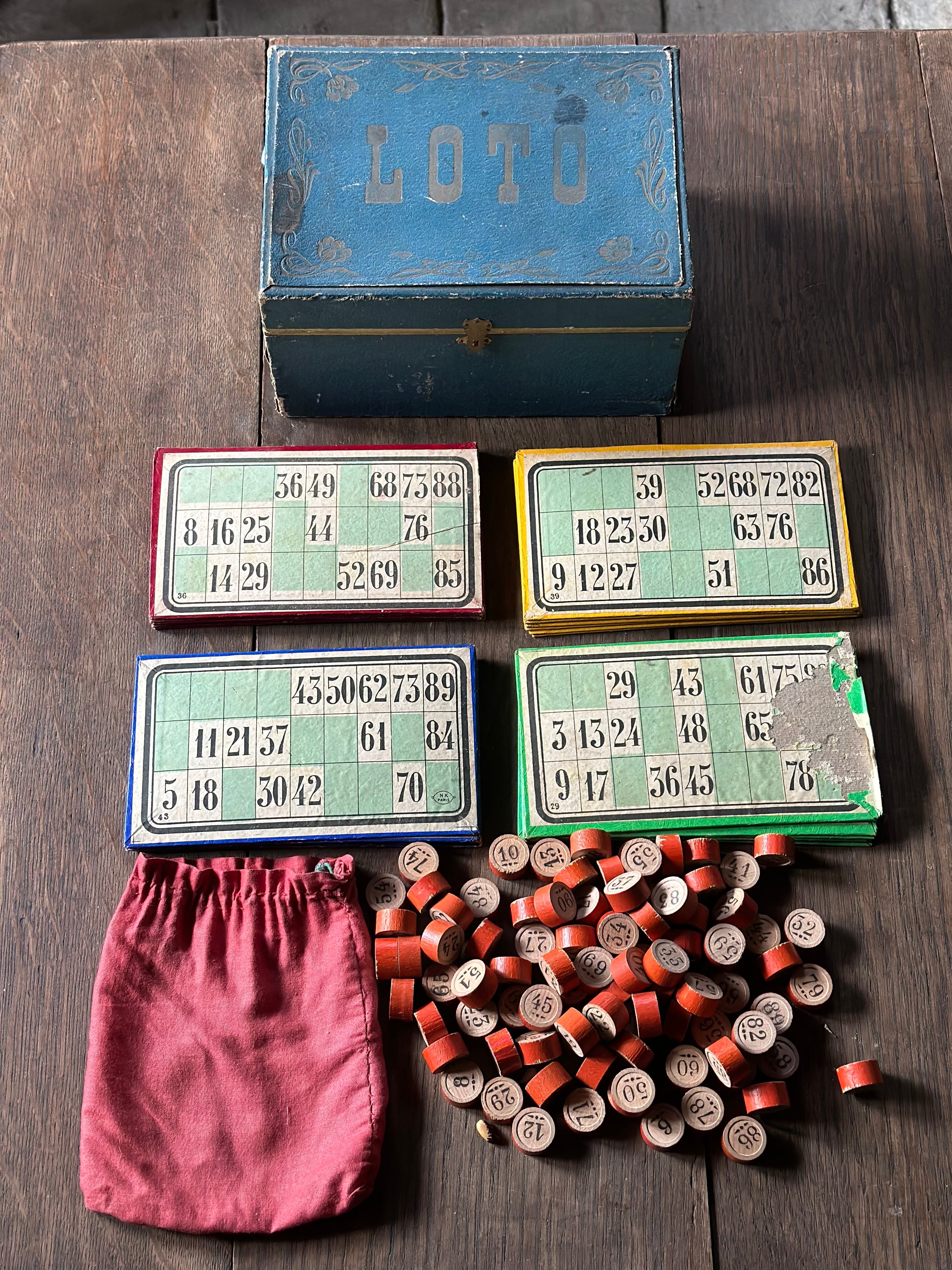 LOTO(ロト) 箱入りゲームセット | Brocante de La Cocotte （フランス