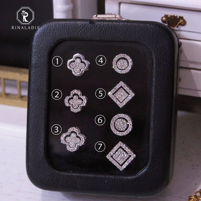 ④【プルトップ祭り】大特価K18WG天然ダイヤモンドトップ