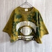 【Reworked】タイダイ クロップドTシャツ ハワイ大学 カレッジロゴ