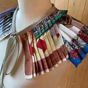 yes!yes!非非：mix pleats collar