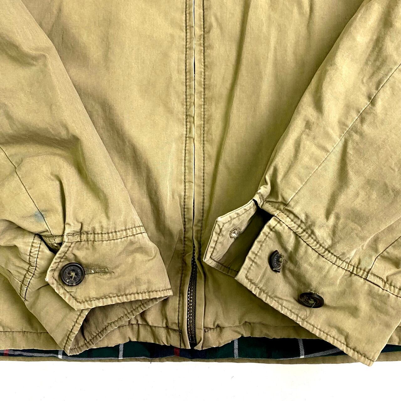 90s ラルフローレン ブルゾン スウィングトップ 刺繍ロゴ カーキ 古着 90s ラルフローレン ブルゾン スウィングトップ 刺繍ロゴ カーキ