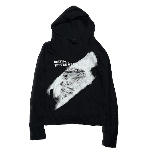 “PPFM” high-neck hoodie