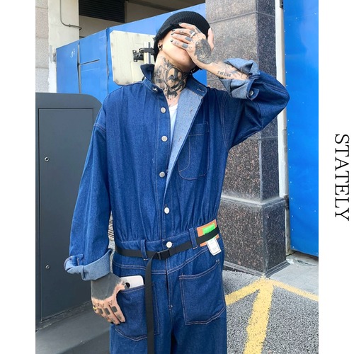 Urban Denim ジャンプスーツ/2color_ST03 画像