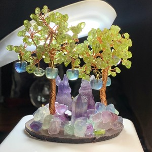 オーダー品・フローライトうさぎさんのファンタジーワールド