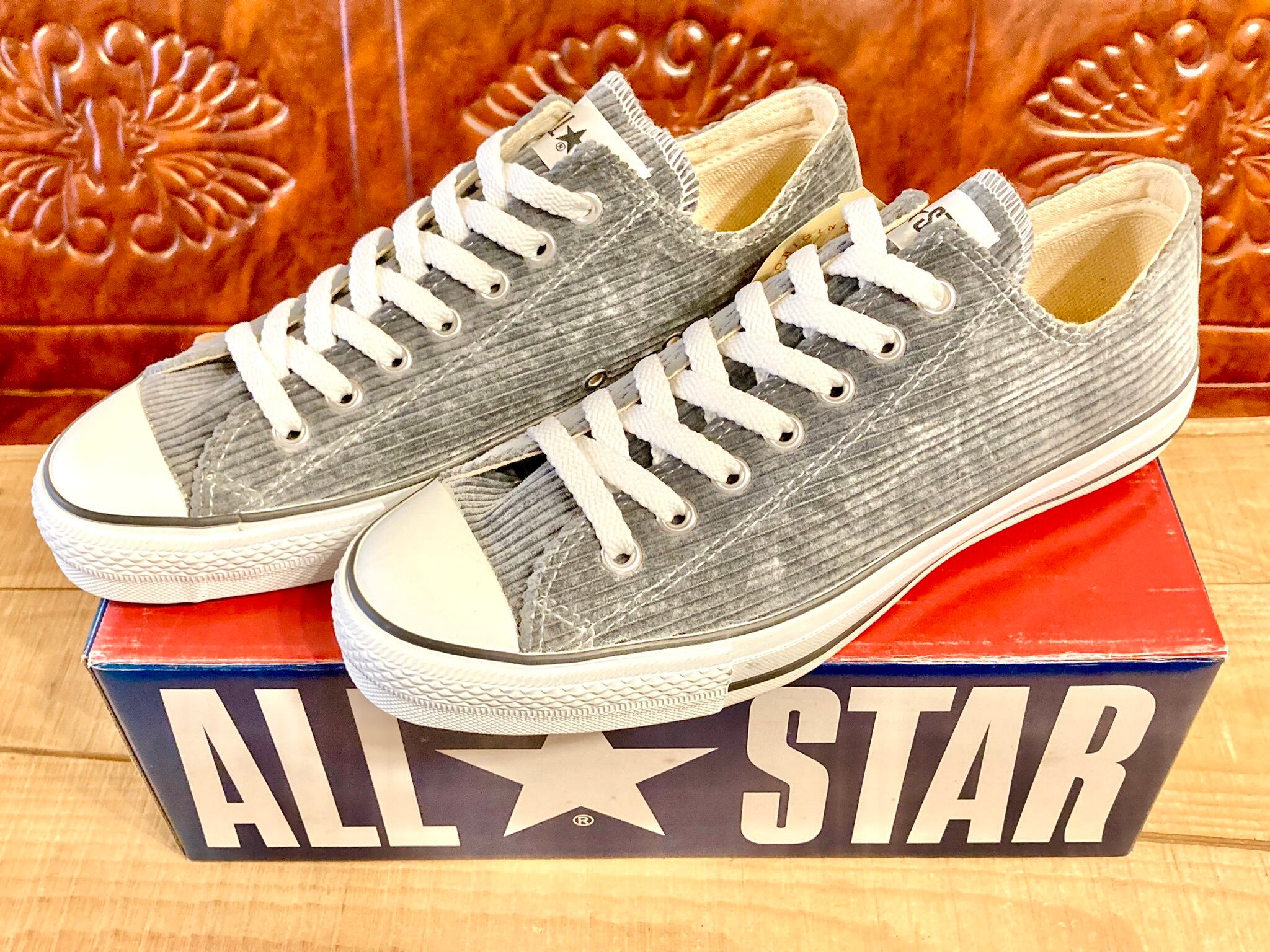 CONVERSE(コンバース) ALL STAR(オールスター) コーデュロイ グレー 8.5 27cm 2211