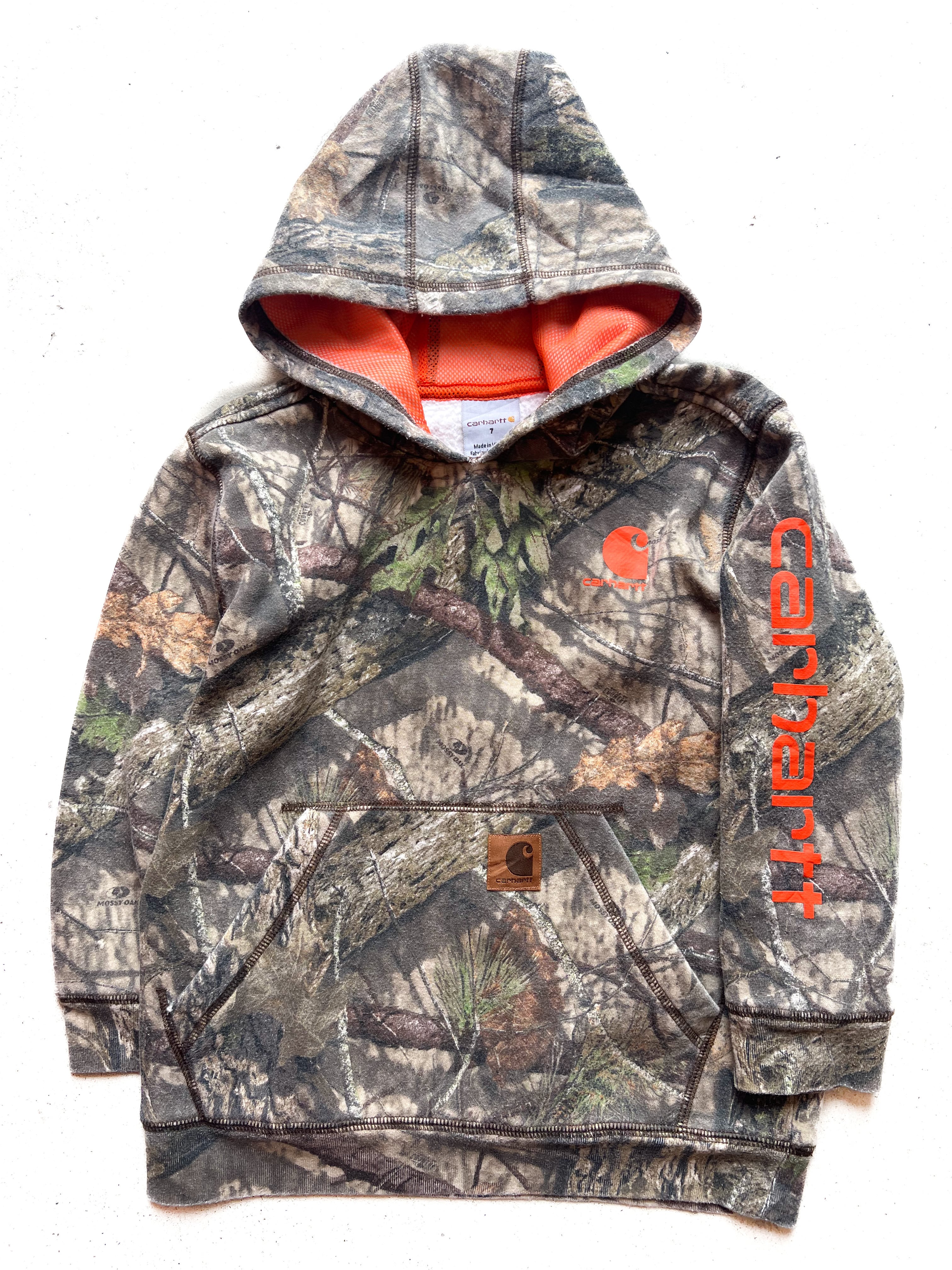 【130cm】USED カーハート スウェットパーカー【9908】