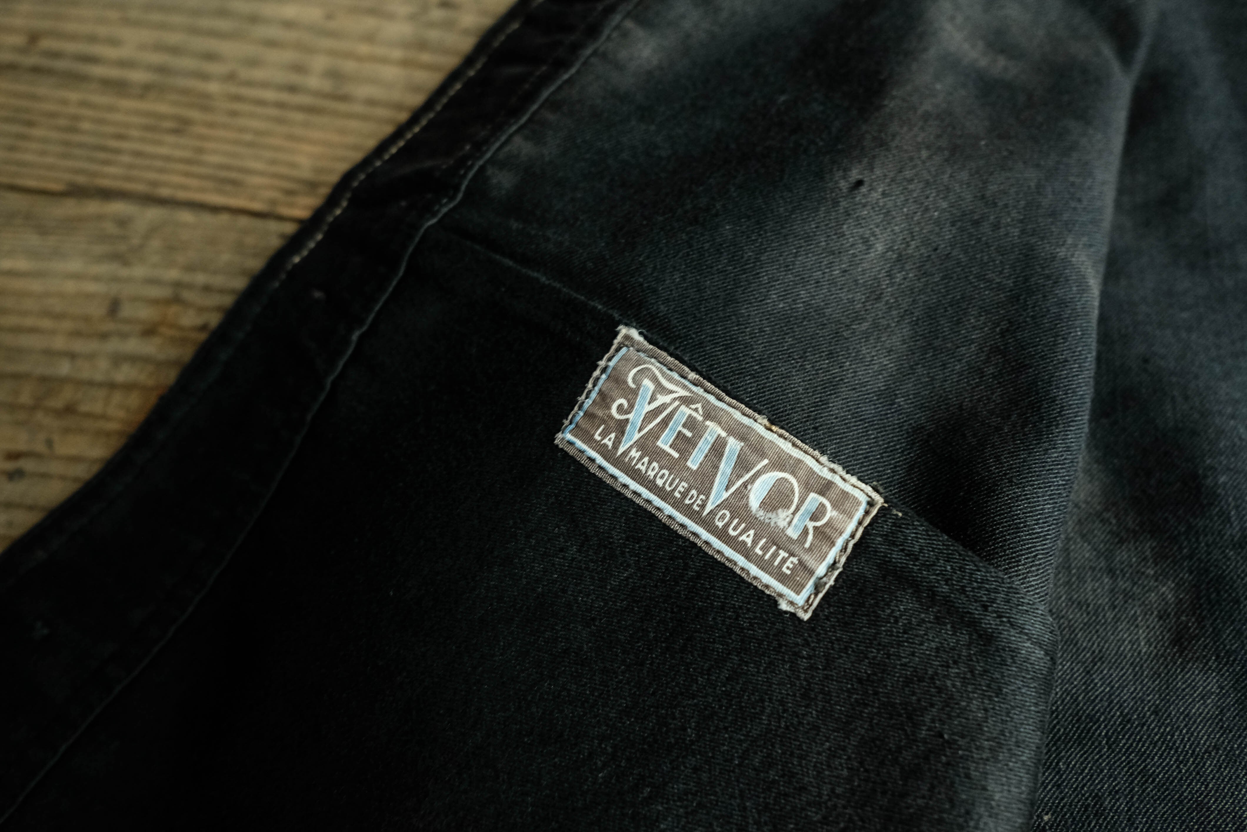 1950-60s VETVOR ブラックモールスキンジャケット ④ | militaria & encore