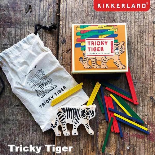 Tricky Tiger トリッキータイガー 木製 ゲーム ディスプレイ DETAIL KIKKERLAND キッカーランド