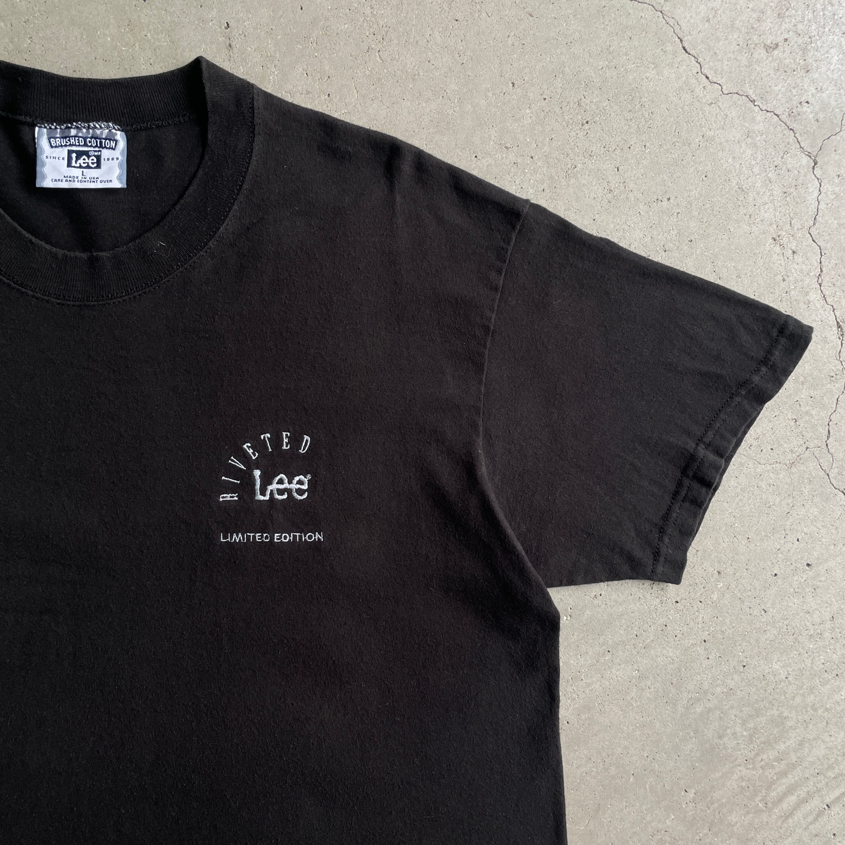 全国無料低価 リー Lee logo t-shirt in navy メンズ：サンガ