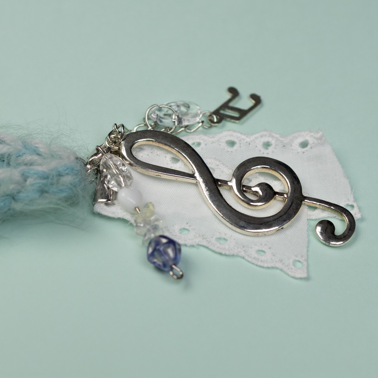 < hiruneknit > melody necklace - 3