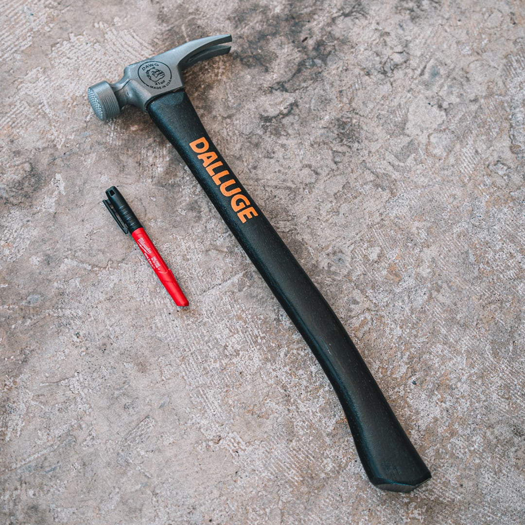 DALLUGE／フレーマーハンマー 21oz カーブ｜Framer hammer 21oz