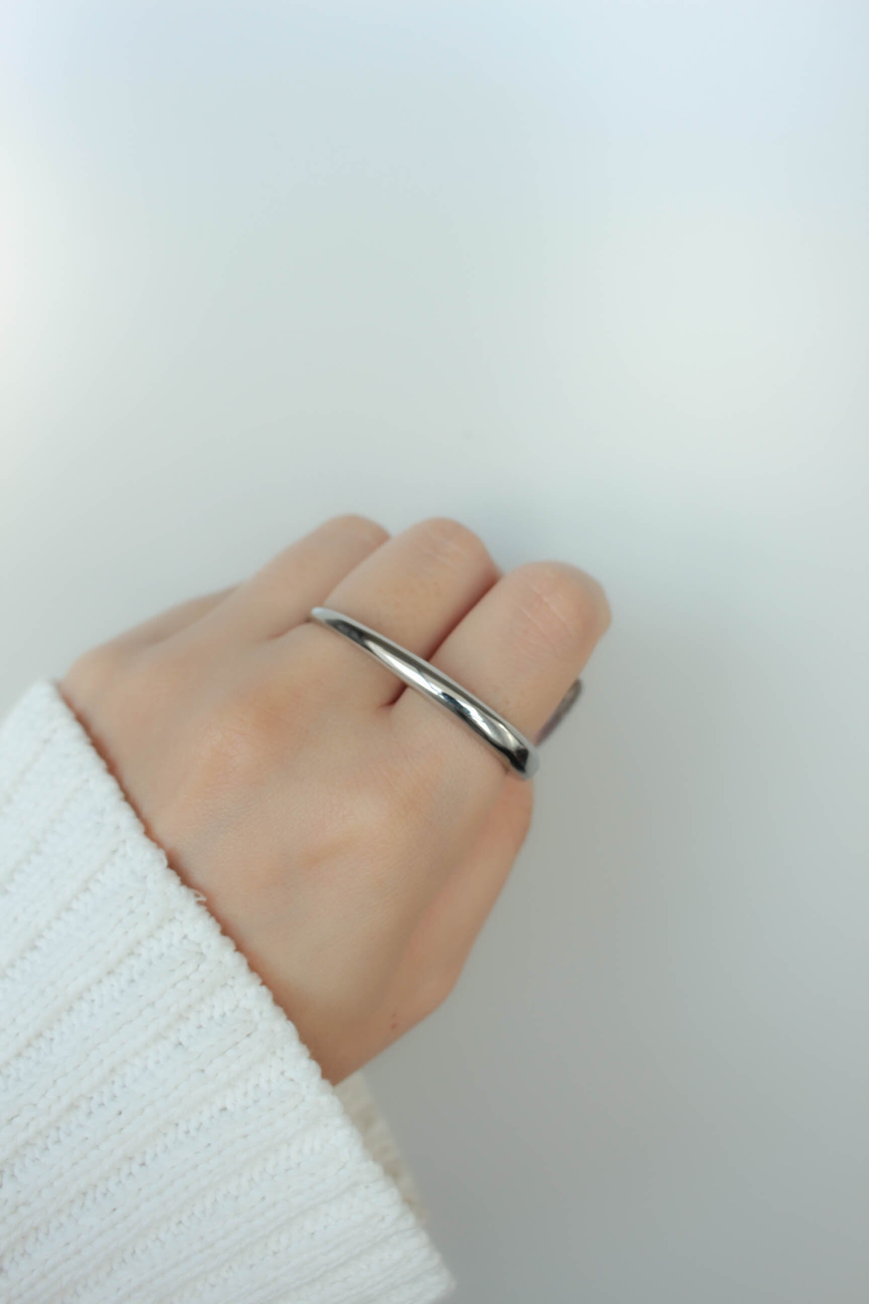 Double Finger Ring | ebine(エビネ)|金属アレルギー対応アクセサリー