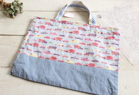 確認用♡レッスンバック♡ワンピース♡ハンドメイド わたしのワンピース ランチトートバッグ | こぐま社