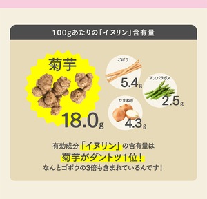 定期購入【機能性表示食品】菊芋の極み 毎月2袋 400粒