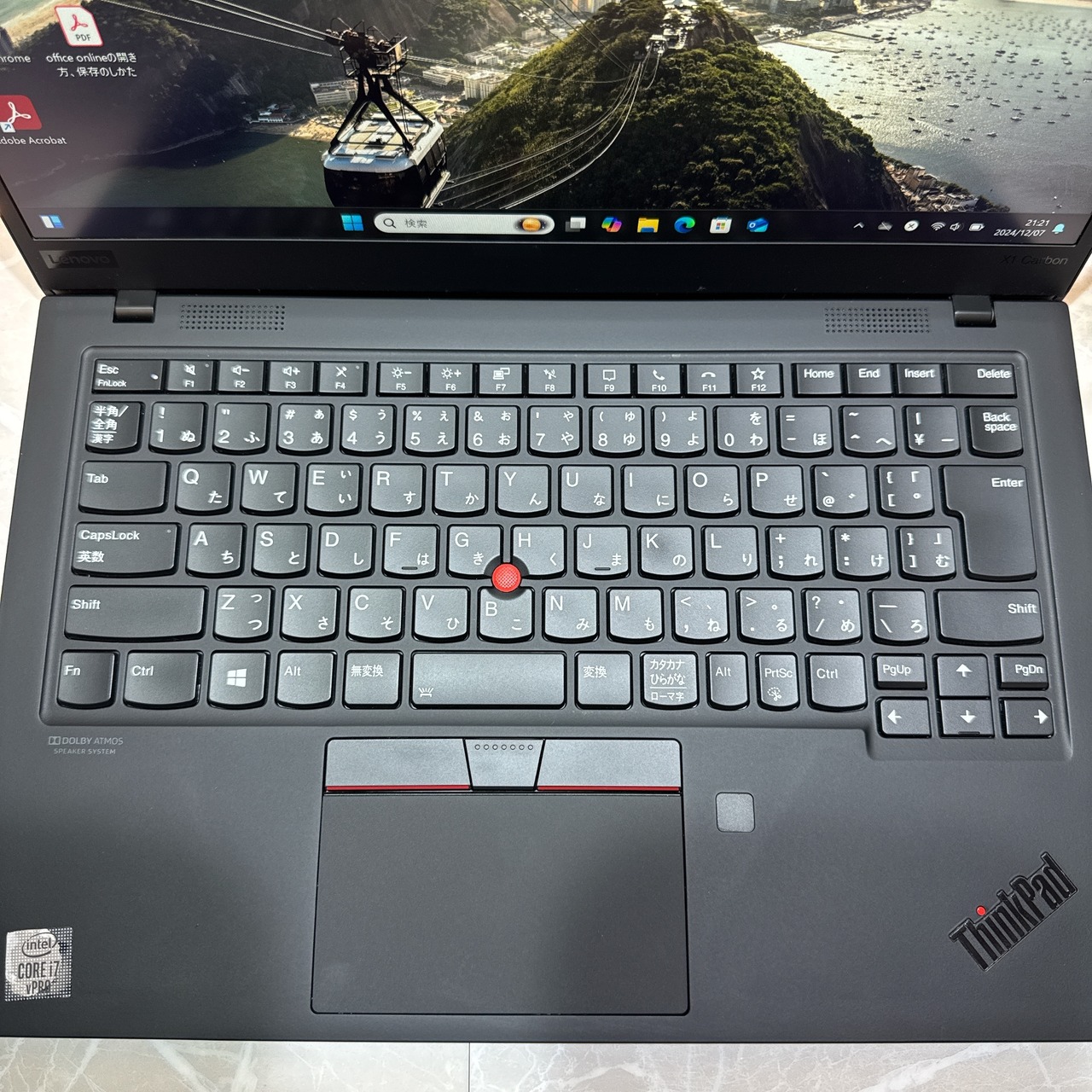 極美品 Lenovo Thinkpad X1 Carbon/最高峰i7/メモリ16GB/SSD1TB/LTEモデル/ノートパソコン