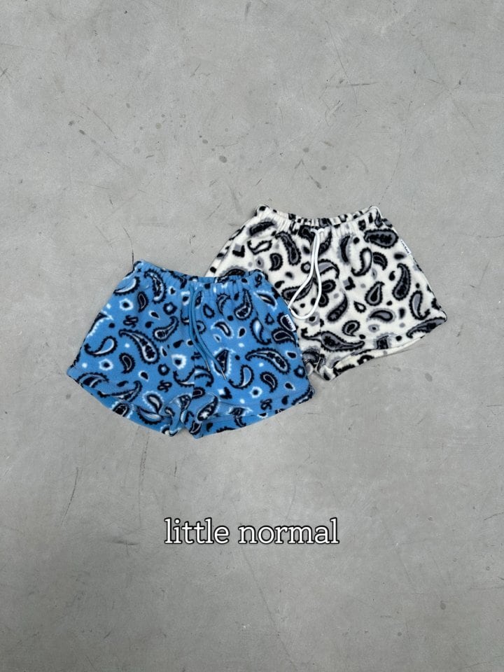 ※11/23まで5%OFF予約【little normal】paisley pants/S-JS