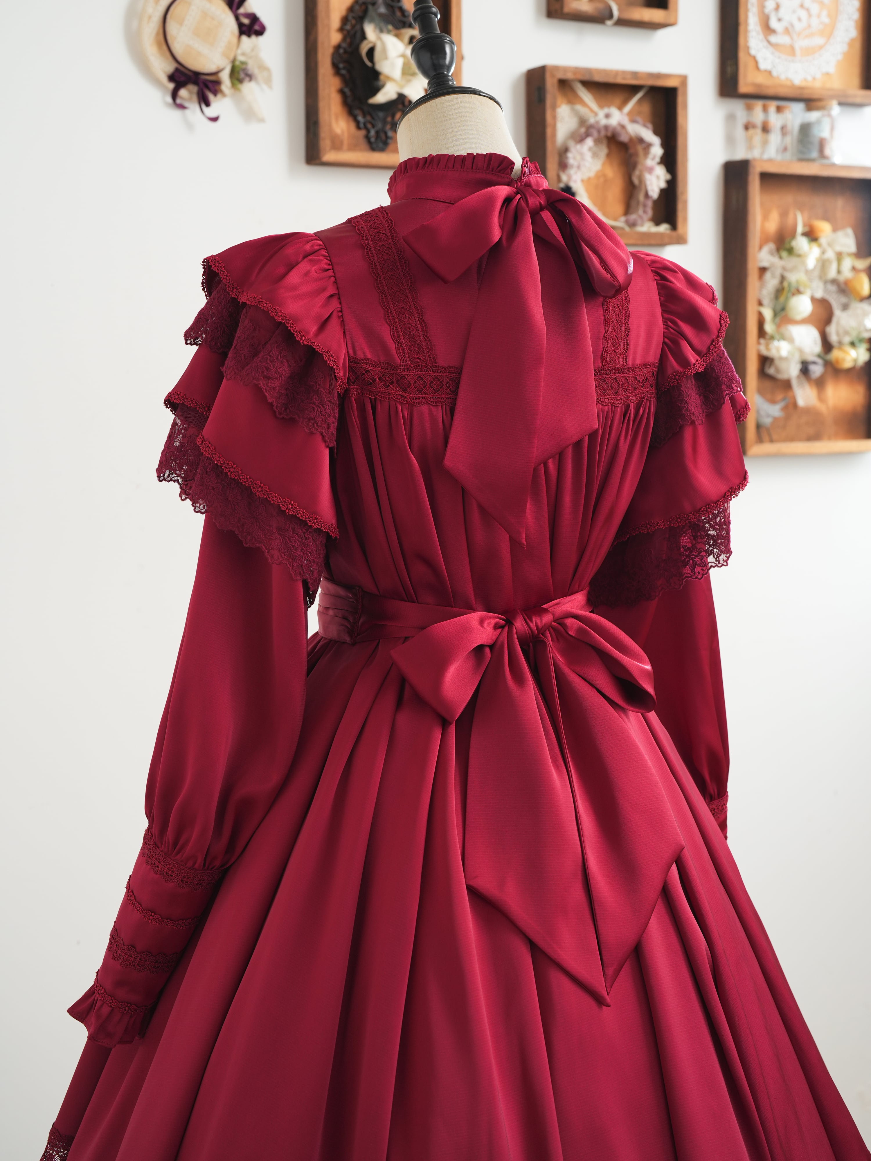 大阪店先行販売】リリアンヌ姉妹 ビビッドカラーワンピース