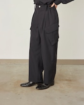 I'm here - UN(I)FORM : MILITARY PANTS / BLACK