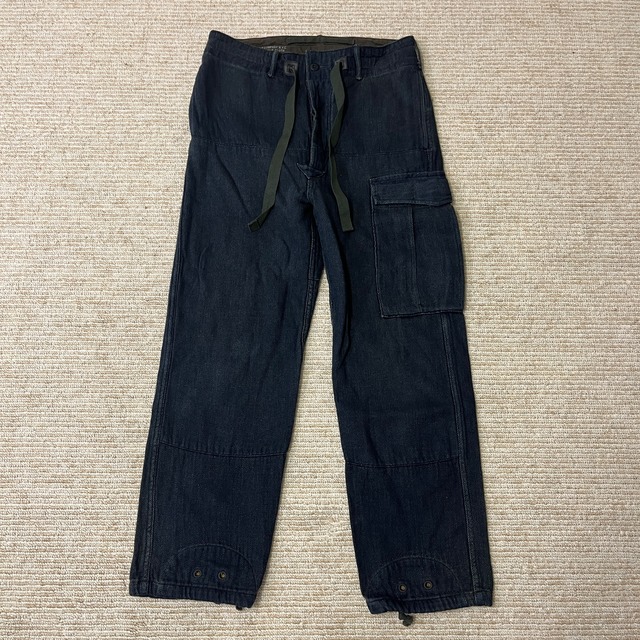 RRL INDIGO EASY CARGO PANT