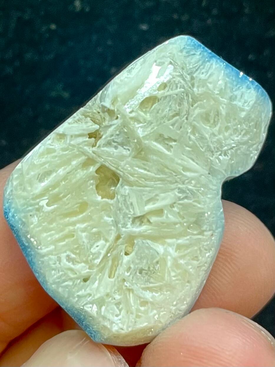 6) 超瞑想「グレイシアライト・ブルーアイス」研磨原石