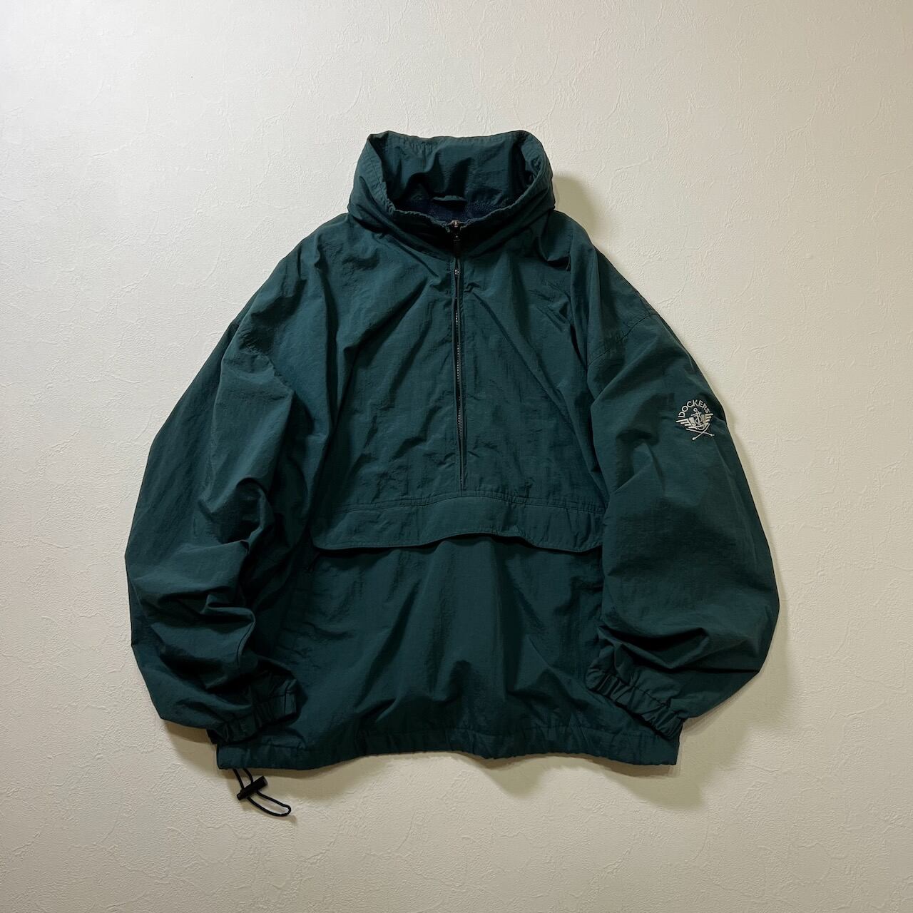 90s DOCKERS ドローコード アノラックジャケット ドッカーズ グリーン