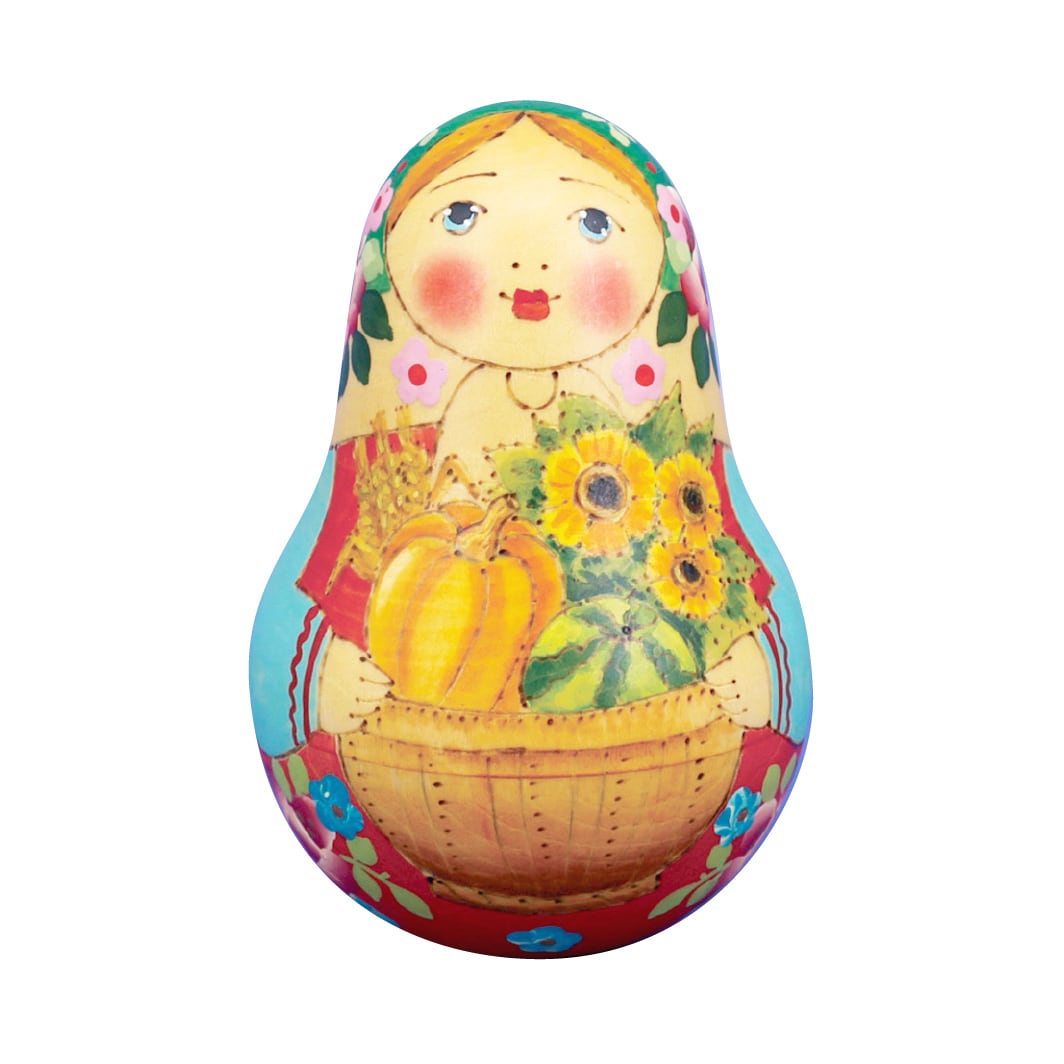 エレナ・ラティシェワ作 マトリョーシカ 3個型 | GINZA HAKKO 木の香