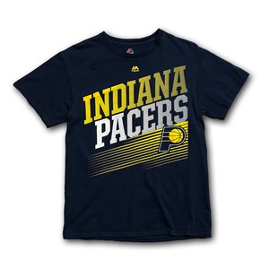 Indiana Pacers Printed T-shirt. Majestic