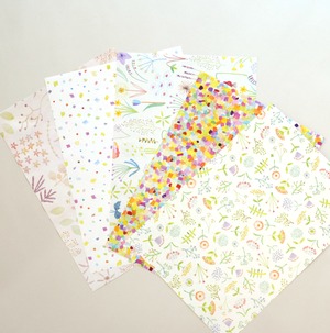 A4 Wrapping paper〈A〉 / 5sheets