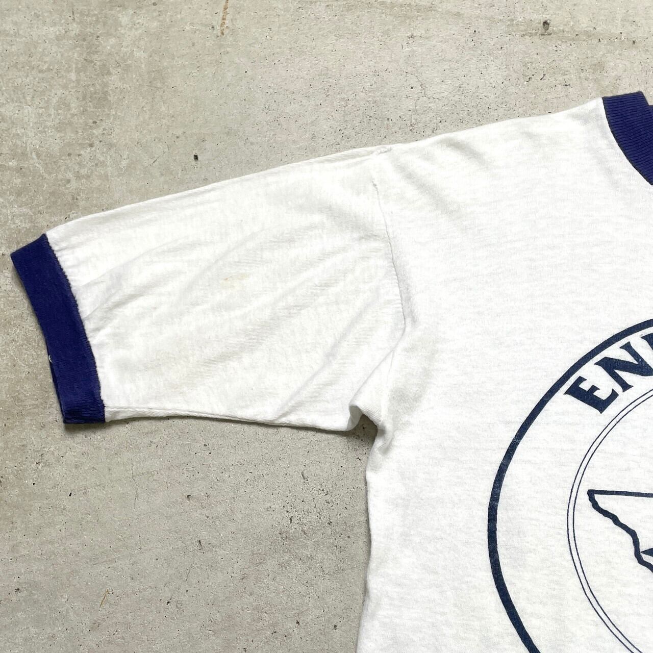 70年代~80年代 パキスタン製 パキ綿 AQUAFEST プリントTシャツ