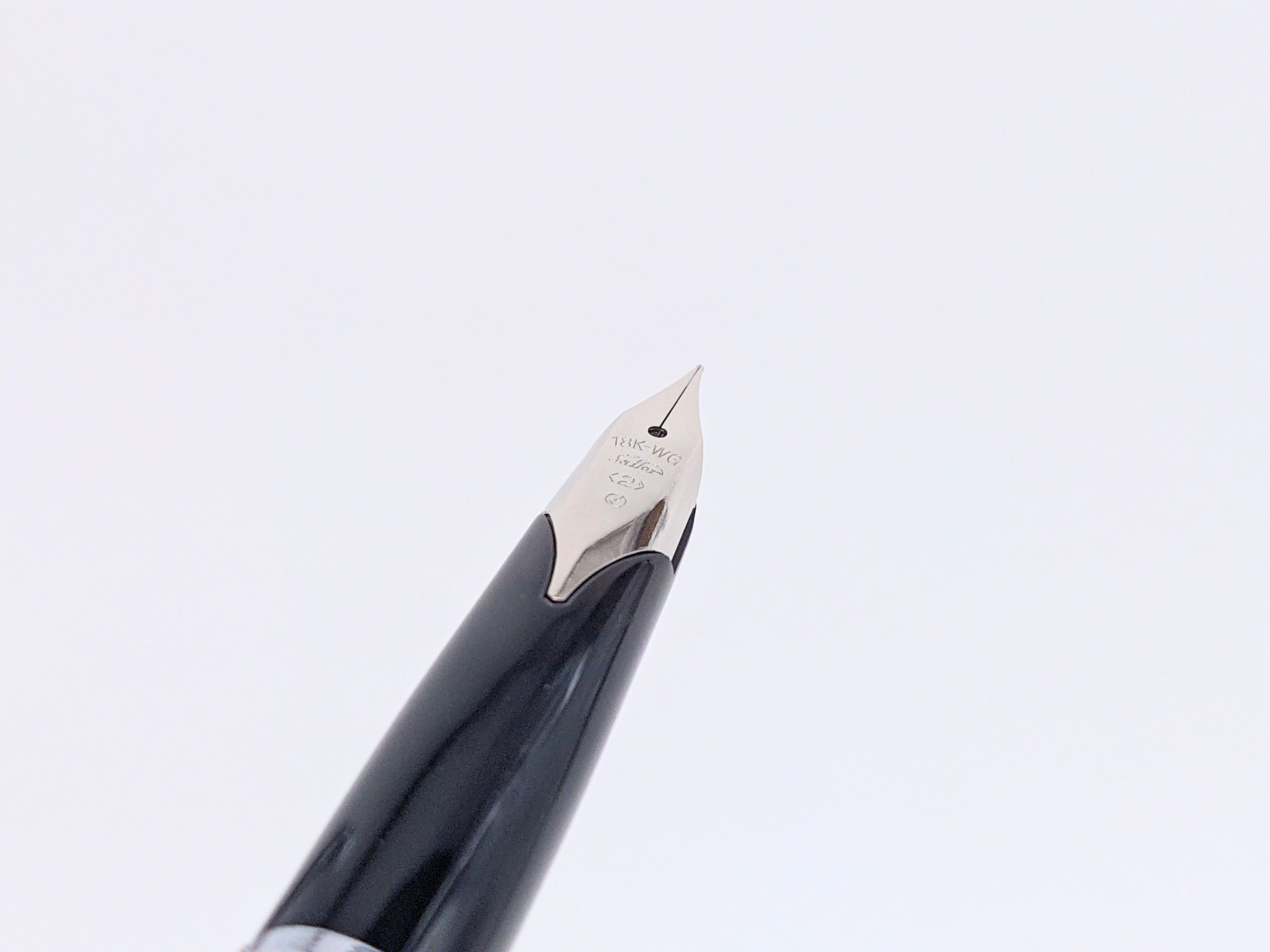 70s セーラ万年筆 シルバー SAILOR （細字） 18K-WG 03218 | 川口明弘