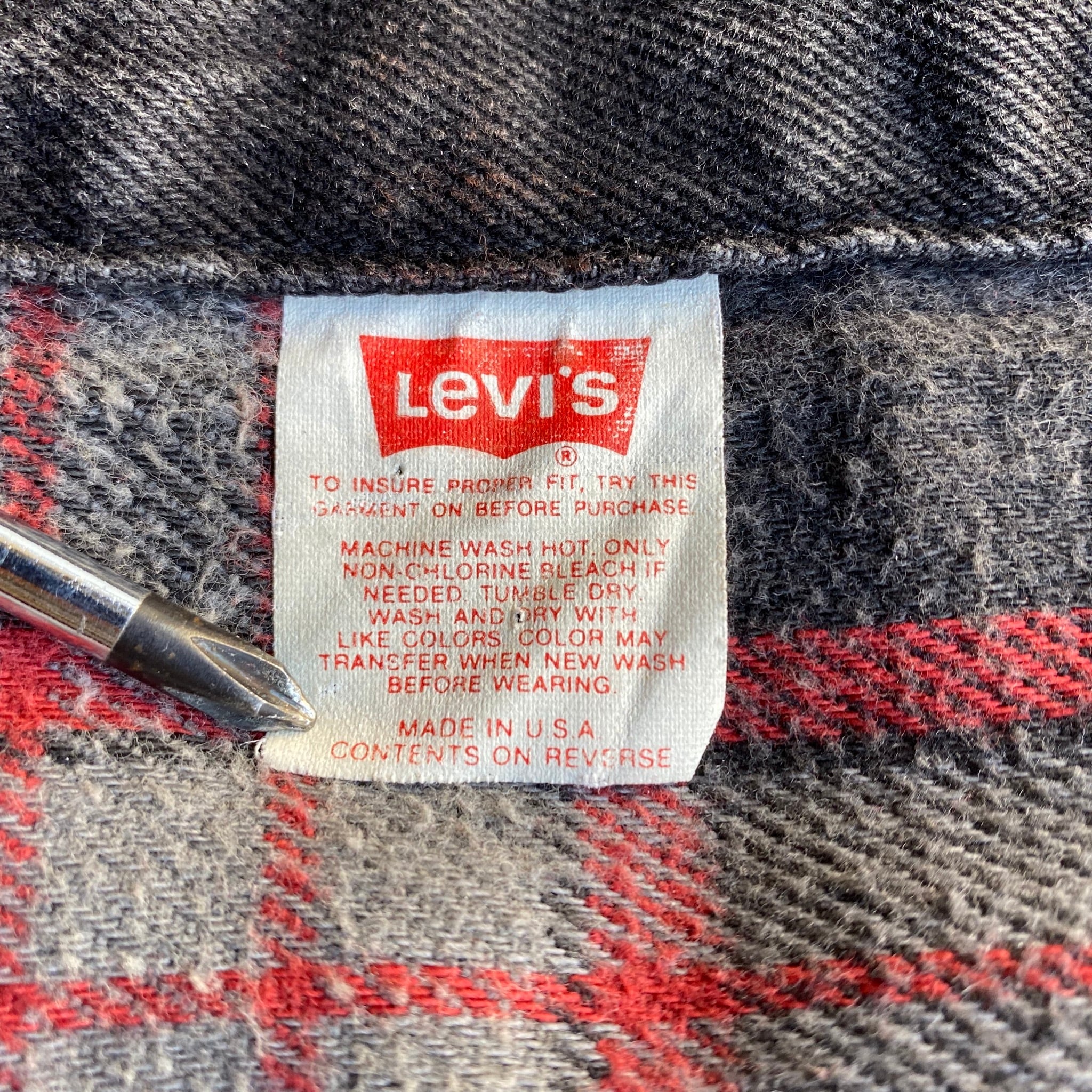 90年代 ビンテージ USA製 Levi's リーバイス 70417 6959 ブラック