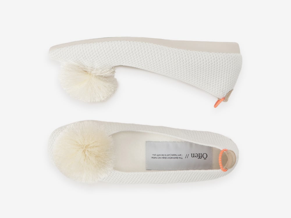 square-BONPORIN / WHITE | Offen