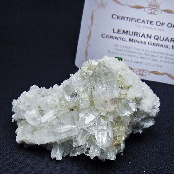 水晶 クラスター 原石 ブラジル ミナスジェライス州 コリント産 レムリアンシード 一点物 172-4163