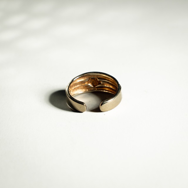 Official Harley Davidson Vintage Gold Ring Milgrain