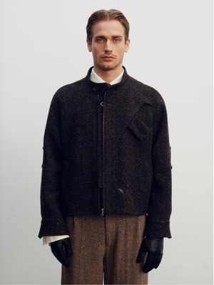 【26AW | MEN】 NULLUS ヌルス / ジャケット / BOY’S POCKET HARRINGTON JACKET / NUAW26JAC005
