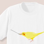 ジュージュー挿し餌（ひなのごはん）Tシャツ（オカメインコ）