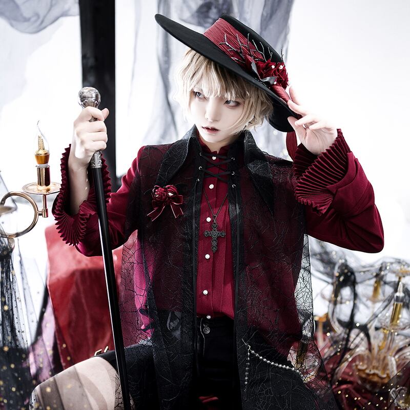 サブカル 服 地雷系 通販 Princess Chronicles オリジナル シャツ 麗人