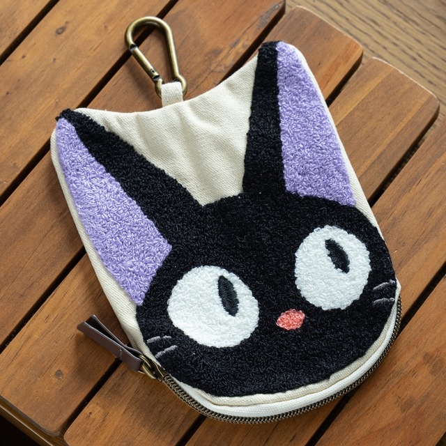 魔女の宅急便　ダイカットポーチ　ジジ（3504）