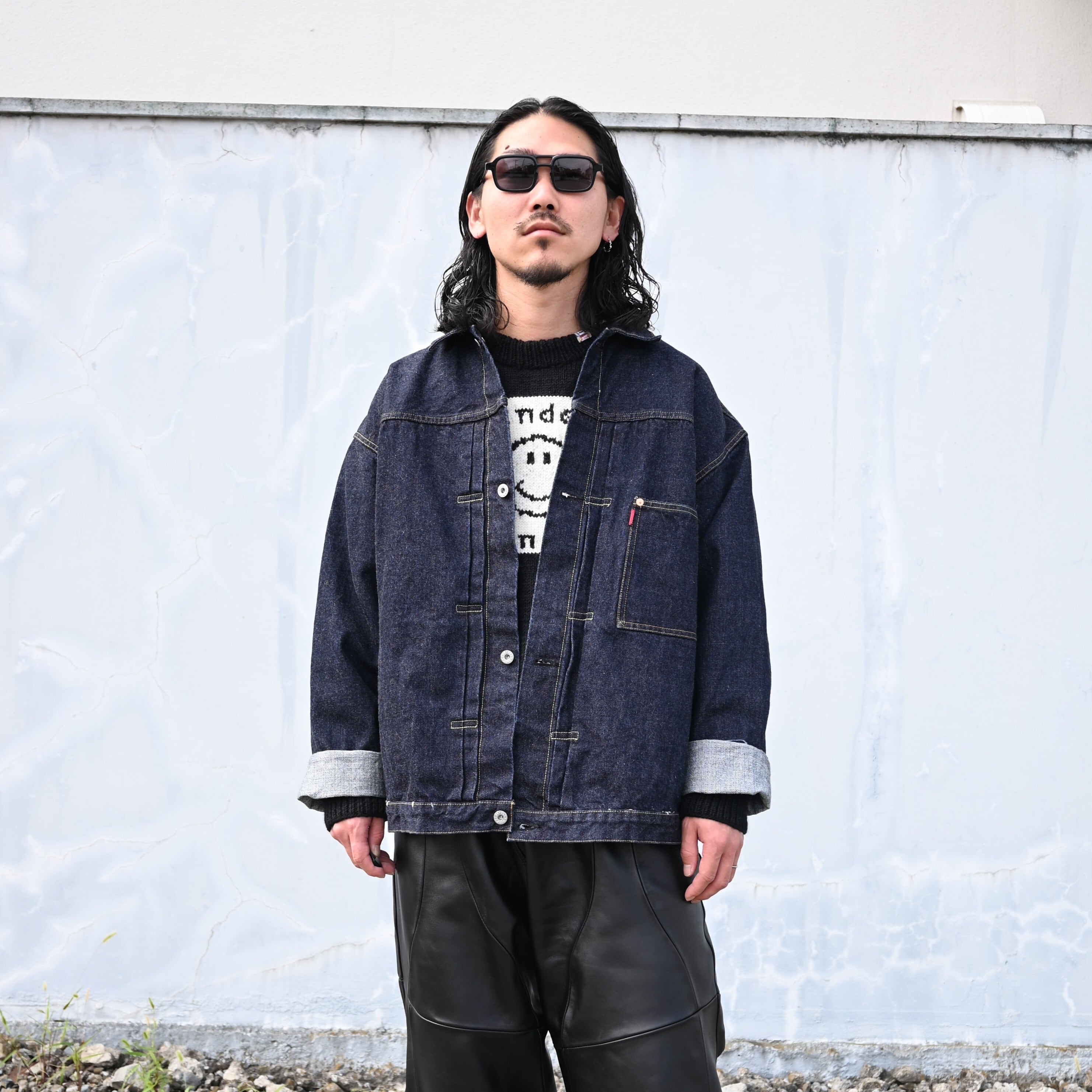 Leh(レー)ニット、レザーパンツ新作style | GANKO