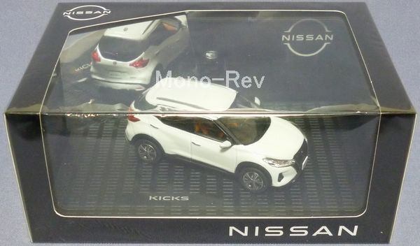 京商1/43 日産 キックス (P15) パール白 日産パッケージ | 絶版