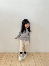 韓国子供服 / Digreen / 26Autumn / henley neck aletty tee / 長袖Tシャツ *S~XXL*