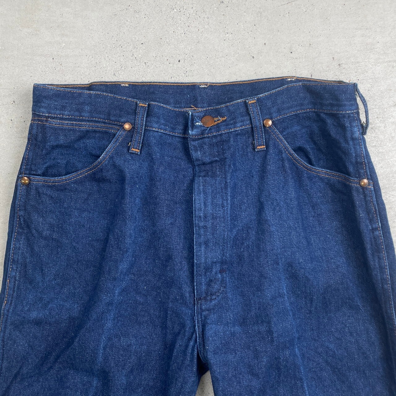 90年代 USA製 Wrangler ラングラー デニムパンツ 13MWZ メンズW34 古着 
