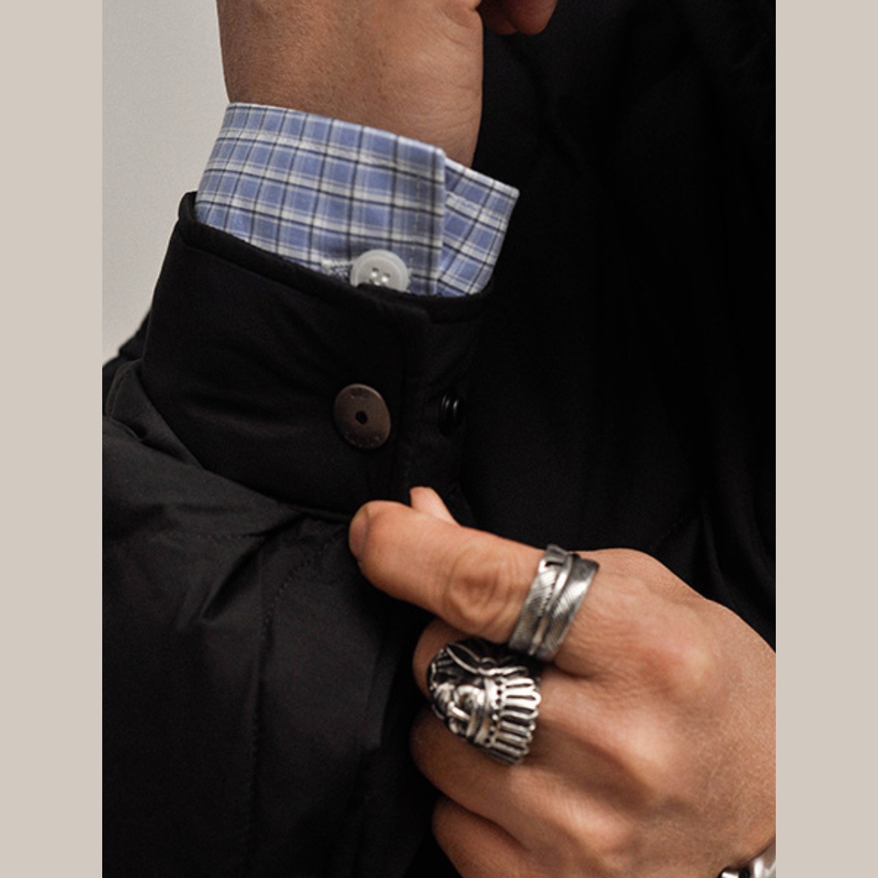 スタンドカラー ダウンジャケット K5507 - 6