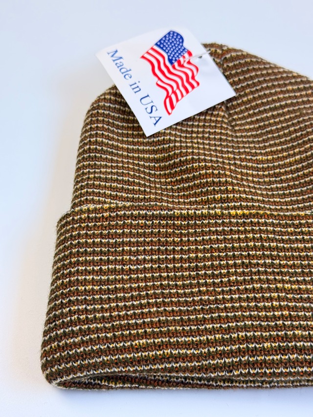 USA製 Multi Color Acrylic Beanie made in USA