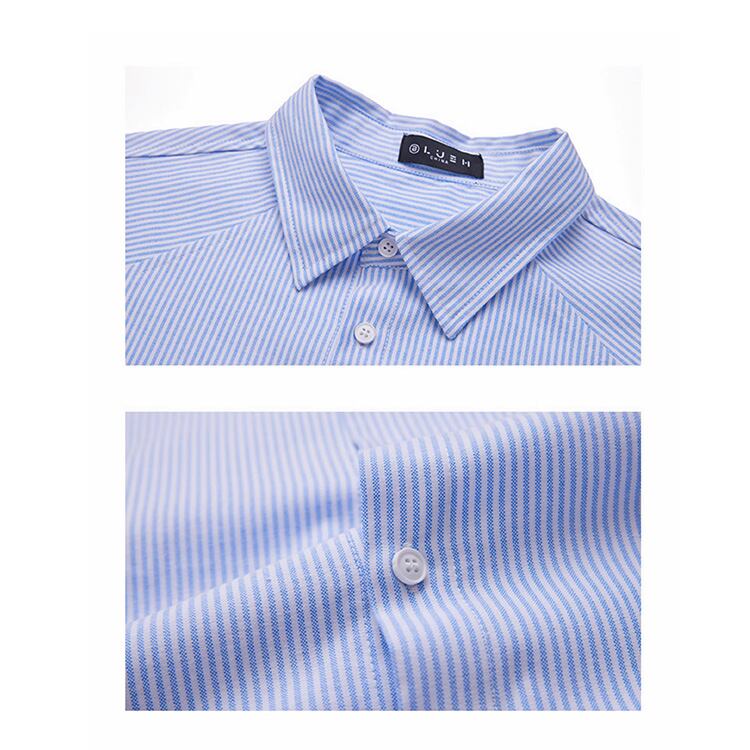 ★RETRO CASUAL STRIPED SHIRT　　　A0702