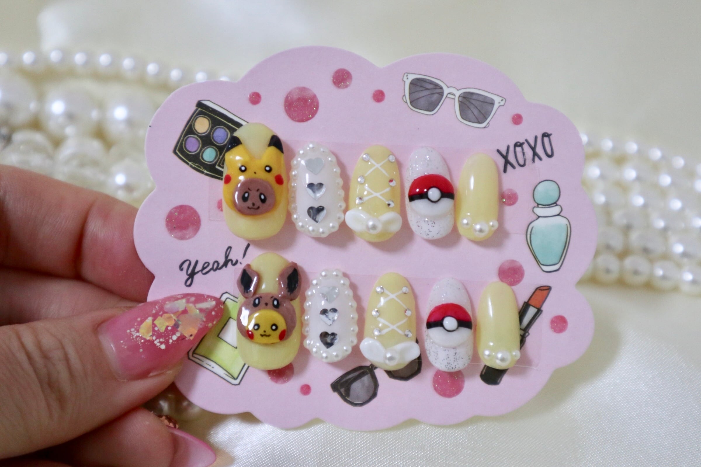 ポケモンネイルチップ Otsumami Nail ポケモンネイルチップ Otsumami Nail