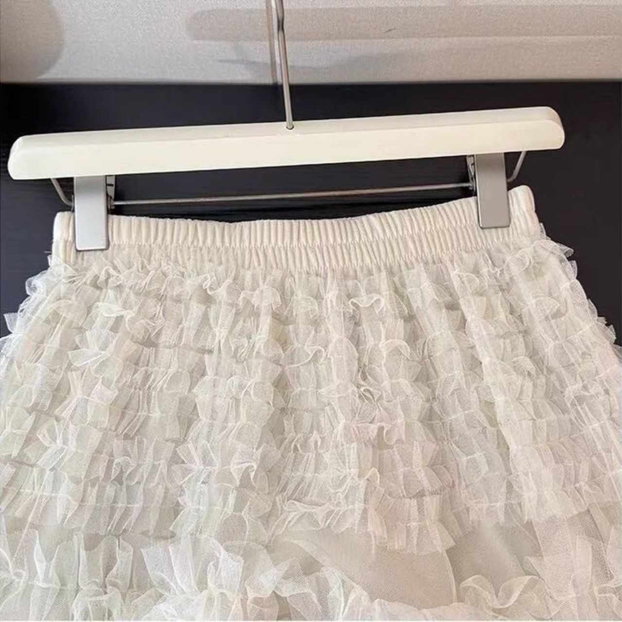Chiffon Ruffle Layered Skirt / シフォン ラッフル レイヤード スカート