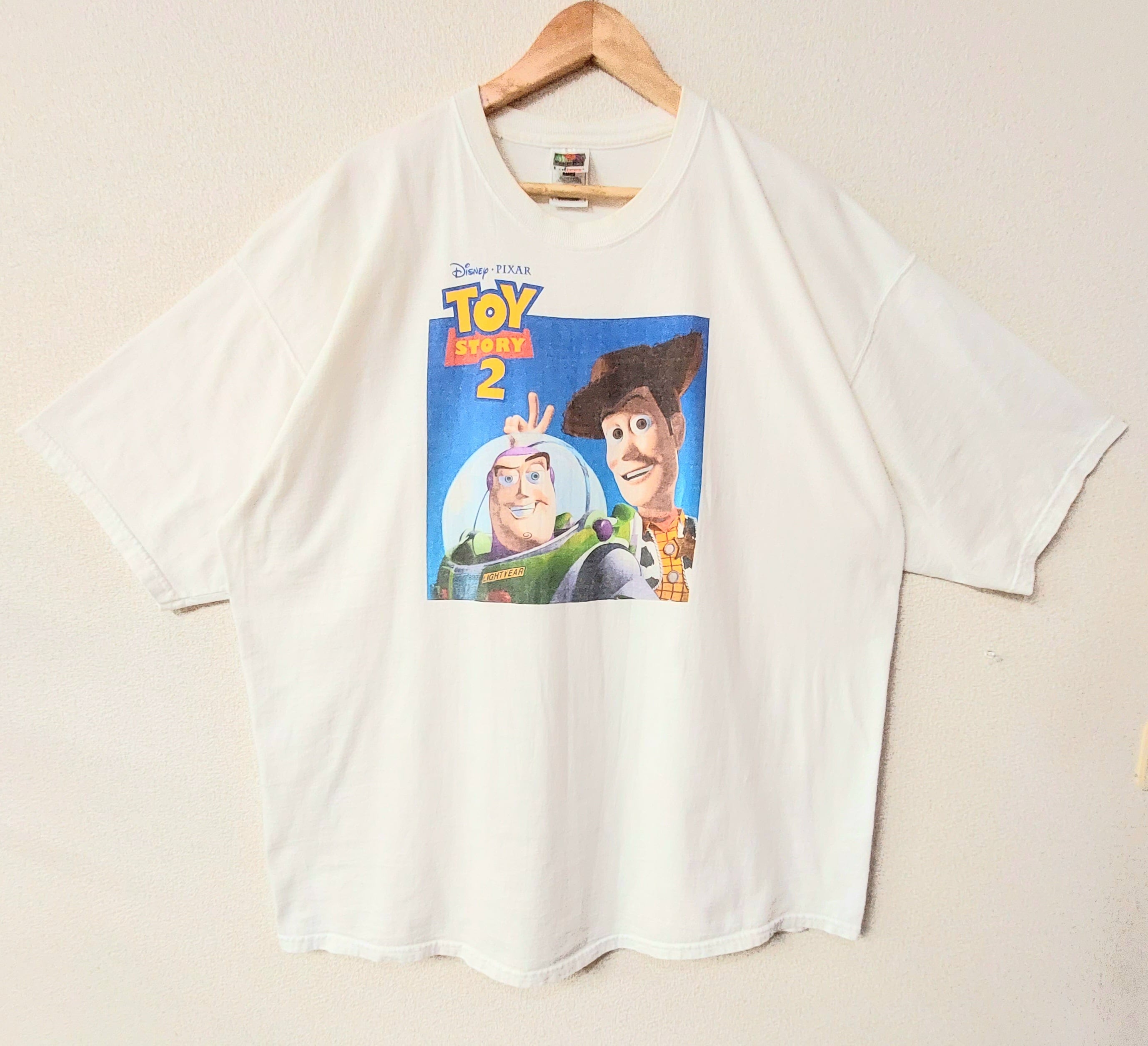 90's TOY STORY 2 トイ・ストーリー2 CAST MEMBER Tシャツ 3XLサイズ