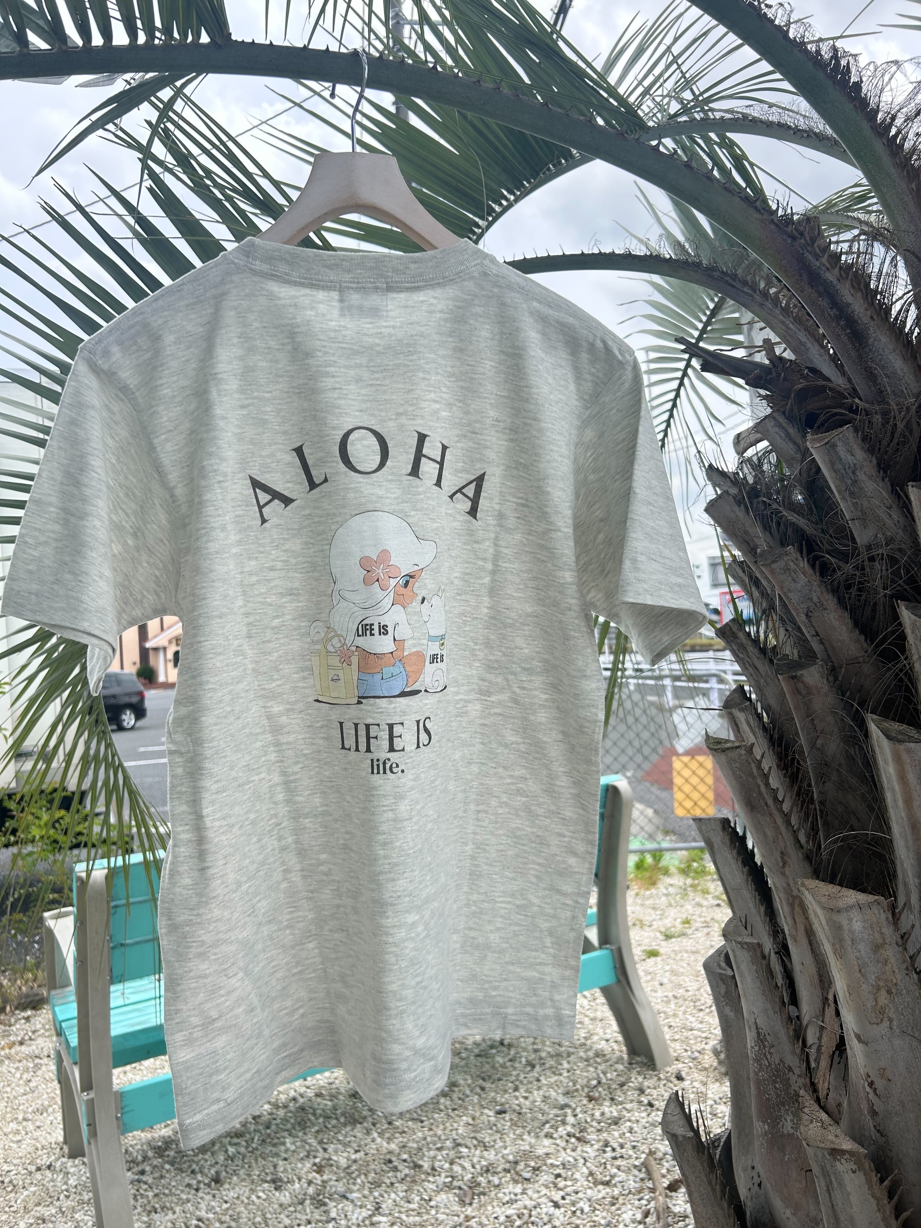 LIFE is × mapuaコラボ Lani 半袖Tシャツ ¥6,800+tax